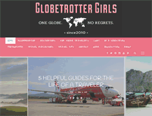 Tablet Screenshot of globetrottergirls.com
